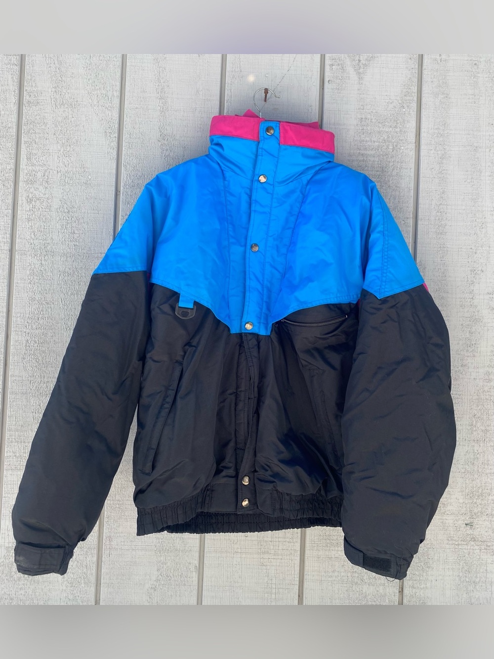 Sub Zero Men’s Large Vintage 90’s Color block Zip Up Snow Ski Jacket